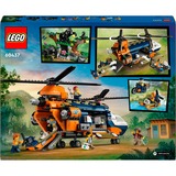 LEGO Exploradores de la Jungla: Helicóptero en Campamento Base, Juegos de construcción Juego de construcción, 8 año(s), Plástico, 881 pieza(s), 1,72 kg