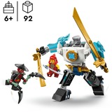 LEGO NINJAGO Armadura Robótica de Combate de Zane, Juegos de construcción Juego de construcción, 6 año(s), Plástico, 92 pieza(s), 123 g