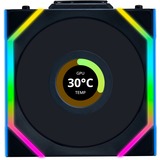 Lian Li UNI FAN SL120 LCD Wireless, Ventilador negro