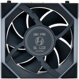 Lian Li UNI FAN SL120 LCD Wireless, Ventilador negro