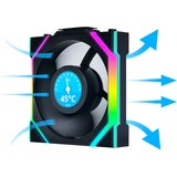 Lian Li UNI FAN SL120 LCD Wireless, Ventilador negro