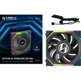 Lian Li UNI FAN SL120 LCD Wireless, Ventilador negro