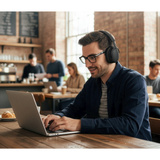 Medion Life HX-1 Plus ANC Auriculares Over-Ear negro