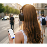 Medion Life HX-1 Plus ANC Auriculares Over-Ear negro