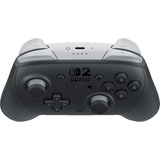 Nintendo Switch 2 Pro Controller Negro Bluetooth Gamepad Analógico/Digital Nintendo Switch 2 negro, Gamepad, Nintendo Switch 2, Capture button, Cruceta, Botón de inicio, Analógico/Digital, Inalámbrico, Bluetooth