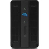 OWC Gemini Thunderbolt Dock y carcasa de almacenamiento RAID de doble bahía, Caja de unidades negro
