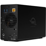 OWC Gemini Thunderbolt Dock y carcasa de almacenamiento RAID de doble bahía, Caja de unidades negro