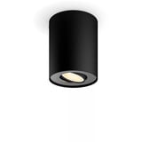Philips Hue White Ambiance foco individual Pillar, Luz de LED negro