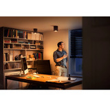 Philips Hue White Ambiance foco individual Pillar, Luz de LED negro