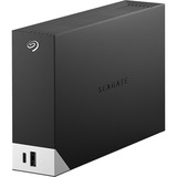 Seagate One Touch HUB disco duro externo 10 TB USB Type-A / USB Type-C 3.2 Gen 1 (3.1 Gen 1) Negro, Gris, Unidad de disco duro negro, 10 TB, 3.2 Gen 1 (3.1 Gen 1), Negro, Gris