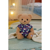 ZAPF Creation BABY born® Pijama de oso de peluche que brilla en la oscuridad, Accesorios para muñecas 