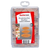 fischer Ayudantes prácticos, encolar y unir con espigas planas, Pasador haya