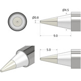 iFixit IF145-498-1, Soldador plateado