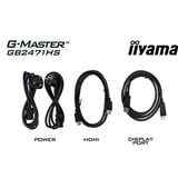 iiyama G-MASTER G2471HS-B1 pantalla para PC 61 cm (24"), Monitor de gaming negro (mate), 61 cm (24")