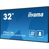 iiyama LH3275HS-B1AG, Pantalla de gran formato negro (mate)