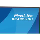 iiyama ProLite X2492HSU-B1 pantalla para PC 60,5 cm (23.8") 1920 x 1080 Pixeles Full HD LED Negro, Monitor LED negro (mate), 60,5 cm (23.8"), 1920 x 1080 Pixeles, Full HD, LED, 3 ms, Negro