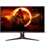 AOC 24G2SPAE/BK, Monitor de gaming negro/Rojo