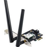 ASUS PCE-AXE5400 Interno WLAN 2402 Mbit/s, Adaptador Wi-Fi Interno, Alámbrico, PCI Express, WLAN, Wi-Fi 6E (802.11ax), 2402 Mbit/s