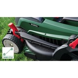 Bosch 37-550 Cortacésped de empuje a gasolina Batería Negro, Verde verde/Negro, Cortacésped de empuje a gasolina, 550 m², 37 cm, 2,5 cm, 7 cm, Cuchillas giratorias