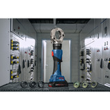 Bosch Herramienta de prensado hidráulica a batería GPH 18V-60 Professional solo, 18 Voltios azul