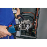 Bosch Herramienta de prensado hidráulica a batería GPH 18V-60 Professional solo, 18 Voltios azul