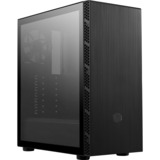 Cooler Master MasterBox MB600L V2 Midi Tower Negro, Cajas de torre negro, Midi Tower, PC, Negro, ATX, micro ATX, Mini-ITX, Plástico, Acero, Vidrio templado, 16,1 cm