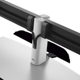 Dell Pro Dual-Monitorstandfuß MDS26, Soporte de monitor negro/Plateado