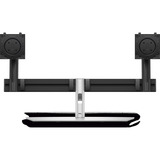 Dell Pro Dual-Monitorstandfuß MDS26, Soporte de monitor negro/Plateado
