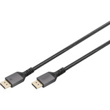 Digitus Cable de conexión DisplayPort 1.4 Premium, UHD 8K negro/Gris
