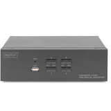 Digitus Conmutador KVM DisplayPort 4x 1, Switch KVM negro