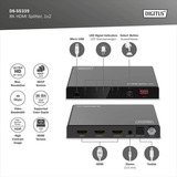 Digitus DS-55339, Splitter HDMI negro