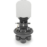 Digitus Manguito de cúpula LWL, para 48 fibras, Caja/Carcasa negro