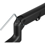 Digitus Soporte para monitor individual, 57", 27 kg, Soporte de monitor negro