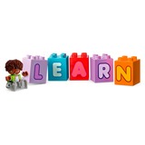 LEGO DUPLO Camión del Alfabeto, Juegos de construcción Juego de construcción, 2 año(s), Plástico, 36 pieza(s), 858 g