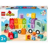 LEGO DUPLO Camión del Alfabeto, Juegos de construcción Juego de construcción, 2 año(s), Plástico, 36 pieza(s), 858 g