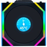 Lian Li UNI FAN SL120 LCD Wireless, Ventilador negro