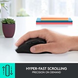 Logitech Customizable Mouse M705 ratón Oficina mano derecha RF inalámbrico Óptico 1000 DPI antracita, mano derecha, Óptico, RF inalámbrico, 1000 DPI, Carbón vegetal