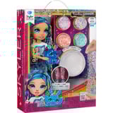 MGA Entertainment Rainbow Shimmers with Slime Fashion Doll - Skyler (blue), Muñecos Rainbow High Rainbow Shimmers with Slime Fashion Doll - Skyler (blue), Muñeca fashion, Femenino, 4 año(s), Niño/niña, 280 mm, Multicolor