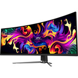 MSI MPG 491CQPDE QD-OLED pantalla para PC 124,5 cm (49") 5120 x 1440 Pixeles DQHD Negro, Monitor de gaming negro, 124,5 cm (49"), 5120 x 1440 Pixeles, DQHD, QD-OLED, 0,03 ms, Negro