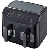 Medion Freidora de aire doble Life P20 MD11760 XXL, Freidora de aire caliente negro