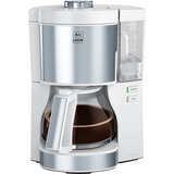 Melitta Look Perfection 1025-25, Cafetera de filtro blanco/Plateado