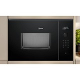 Neff N 50 Negro Solo microondas Integrado 25 L 900 W Integrado, Solo microondas, 25 L, 900 W, Pantalla incorporada, LED