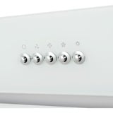 Respekta CH 22010 WBZ, Campana extractora blanco