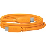Rode Microphones Cable USB 3.2 Gen1 SC27-O orange, conector USB-C > conector USB-C naranja