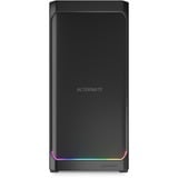 Sharkoon AK4W RGB Strip, Cajas de torre negro