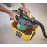 Stanley FATMAX V20, Aspiradora en húmedo y en seco amarillo