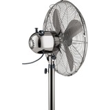 Steba VT S6 Acero inoxidable, Ventilador Gunmetal, Ventilador con aspas para el hogar, Acero inoxidable, Piso, Metal, 56 dB, 4,3 m