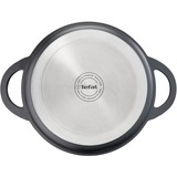 Tefal Trattoria E21872 Alrededor Negro, Pan negro, Alrededor, Negro, Aluminio, Titanium Extra, Desmontable, Cerámico, Gas, Halógeno, Inducción, Placa de sellado
