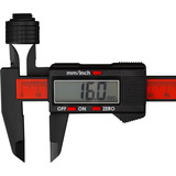 Thermal Grizzly Calibrador digital TG, Instrumento de medición negro/Rojo