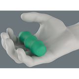 Wera 80 RA Vario portamanos con función de trinquete, Destornillador negro/Verde